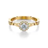 Pierścionek zaręczynowy z diamentami AJPZ_135